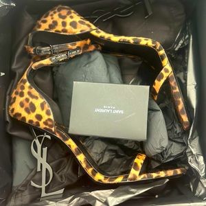 Pony Spotted YSL Opyum Heels